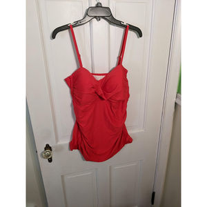 GRND Red Swimsuit Top Size XXL